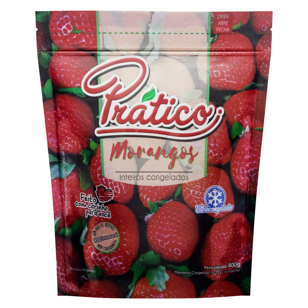 Morango Prático 400G