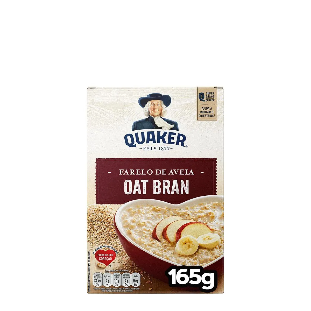 Farelo de Aveia Quaker 165G