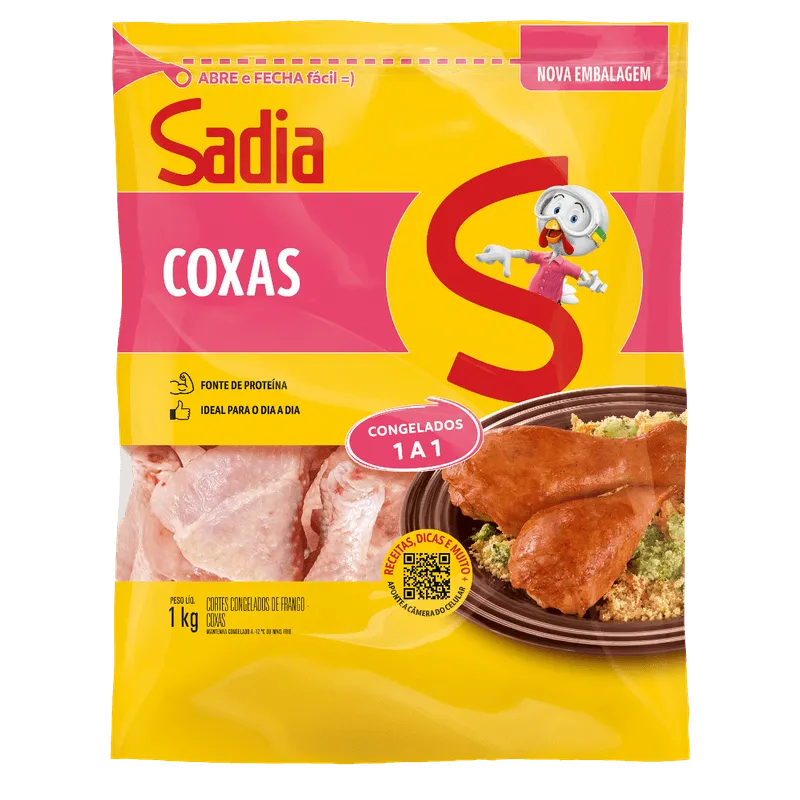 Coxa de Frango Sadia 1KG