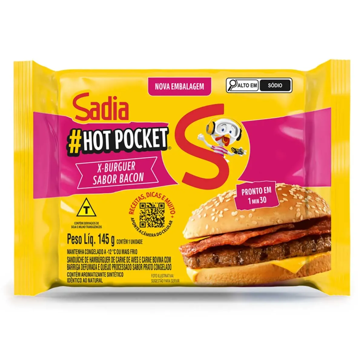 Hambúrguer Bacon Sadia 14G