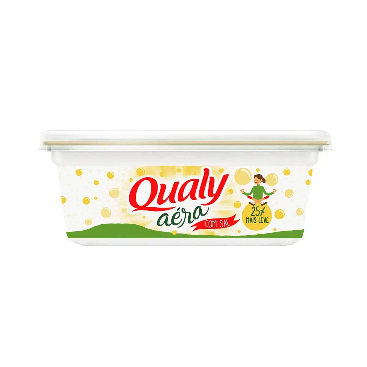 Margarina Aerada com Sal Qualy 250G