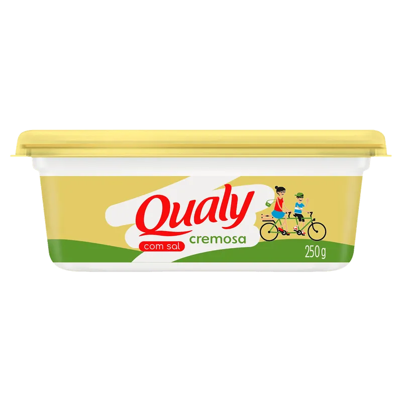Margarina Cremosa com Sal Qualy 250G
