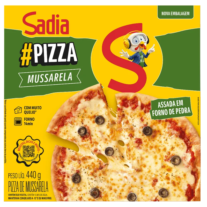Pizza de Muçarela Sadia 440G