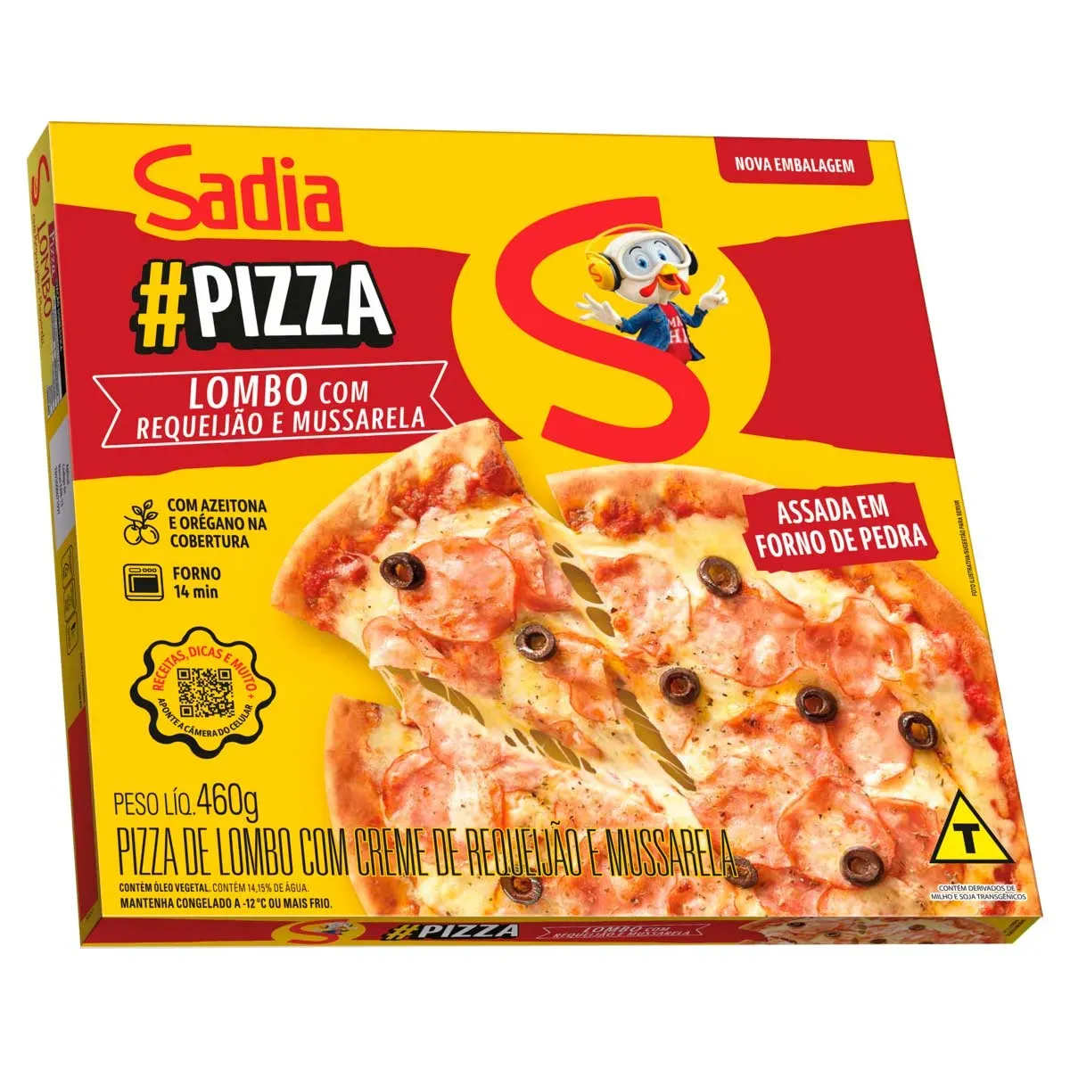 Pizza de Lombo Sadia 460G