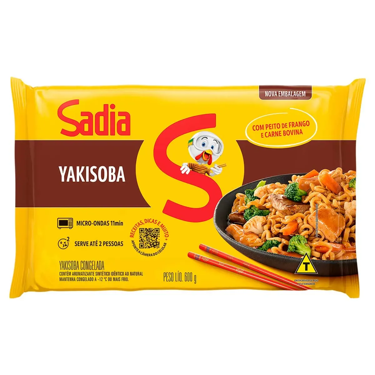 Yakissoba Misto Sadia 600G