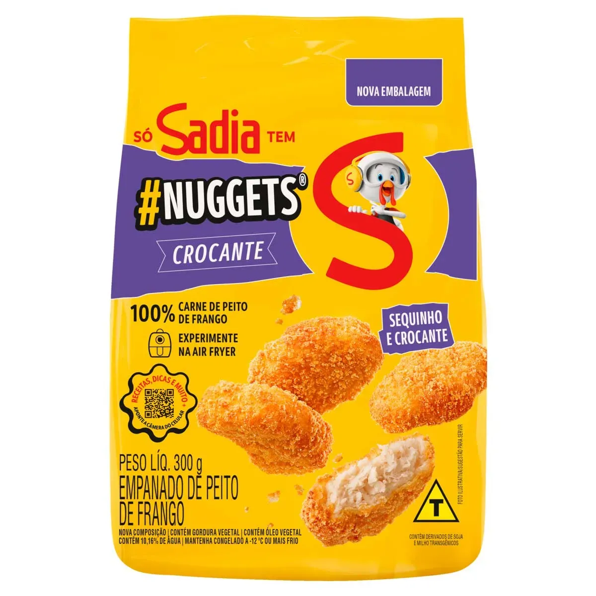Nuggets de Frango Crocante Sadia 300G