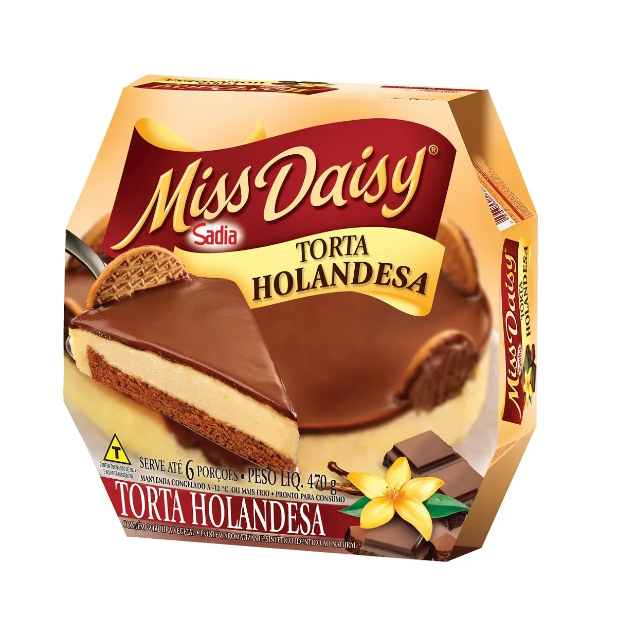 Torta Miss Daisy Holandesa Sadia 470G