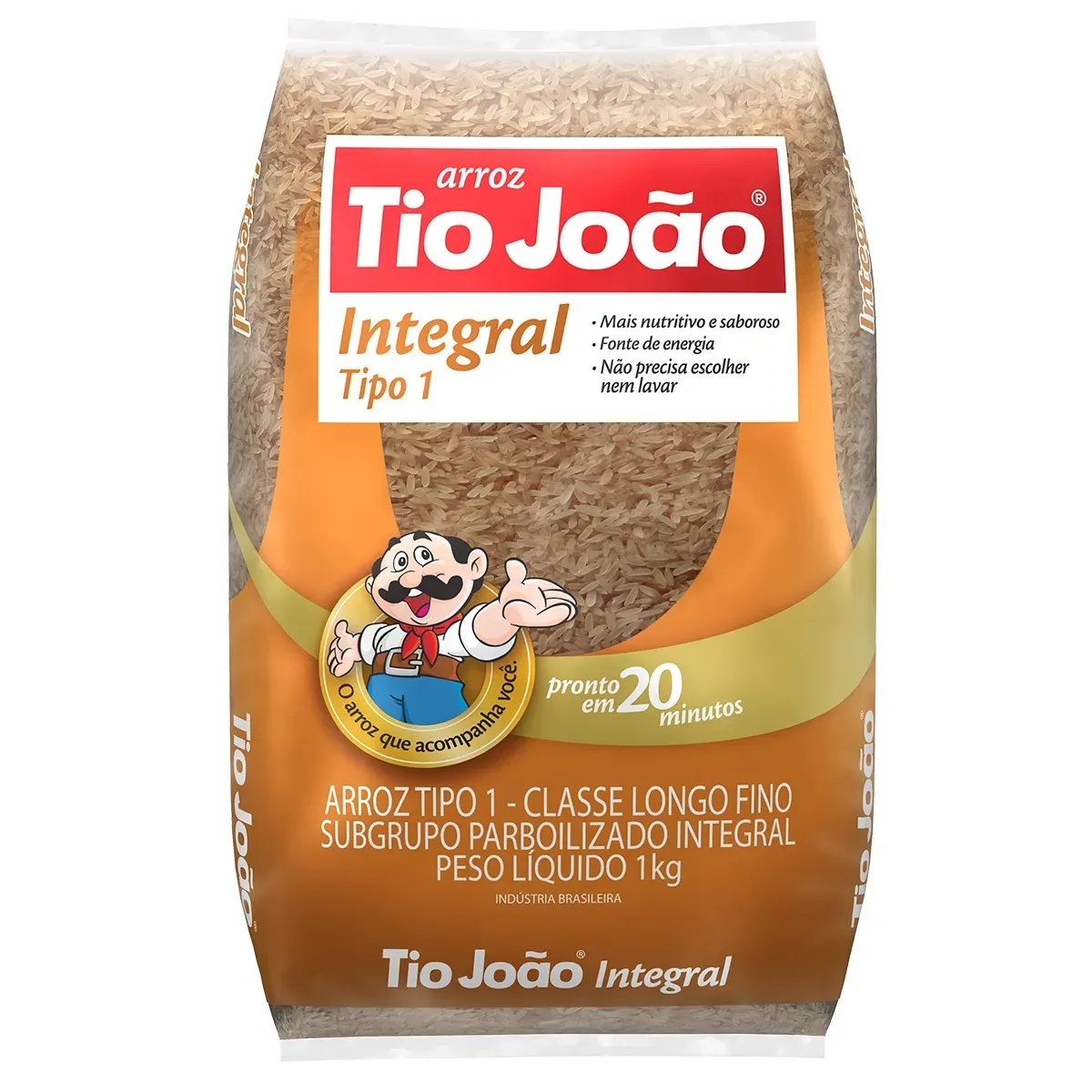 Arroz Integral Tio João 1KG