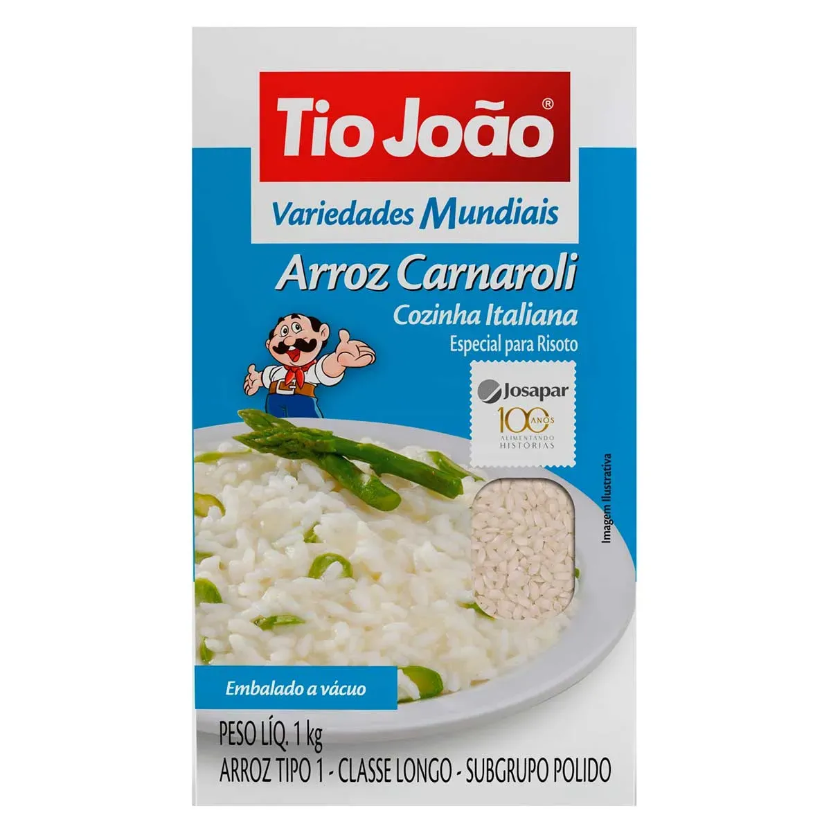 Arroz Carnaroli Tio João 1KG