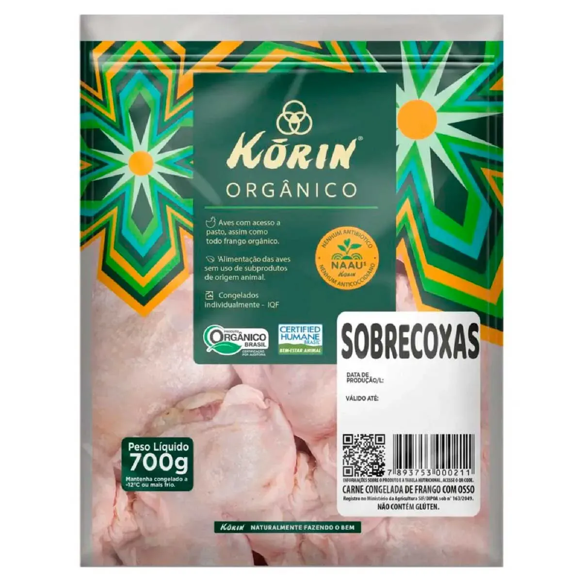 Sobrecoxa Orgânica Korin 700G