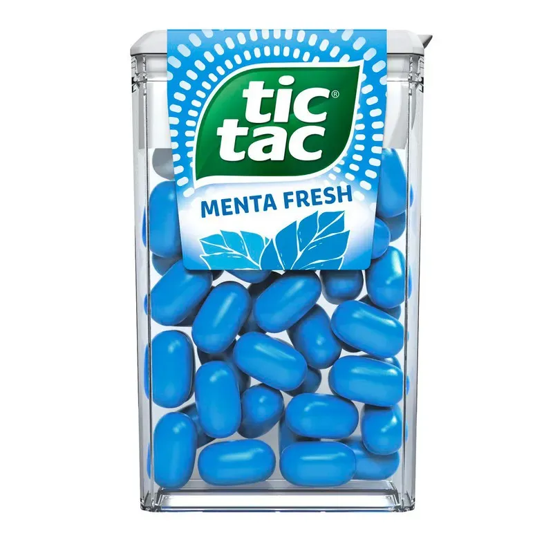 Tic Tac Pastilhas Menta Fresh 14,5G
