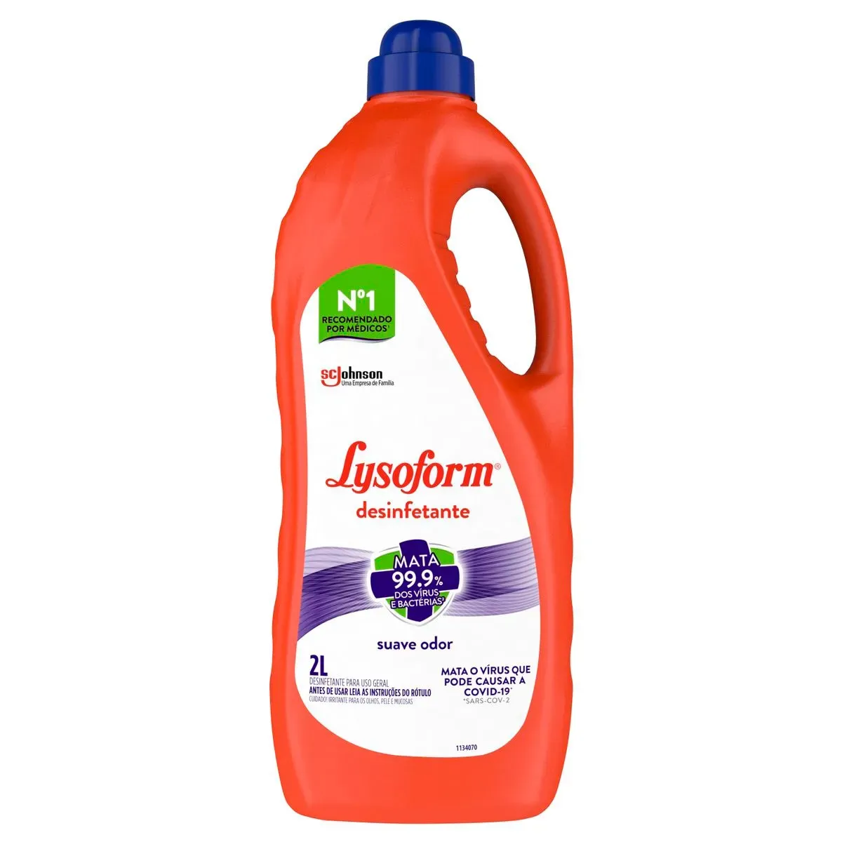 Desinfetante Líquido Lysoform Suave Odor 2L