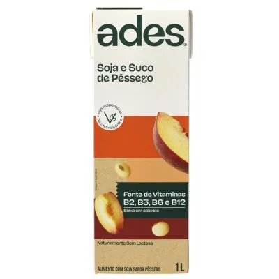 Ades Frutas Pessego TP 1L
