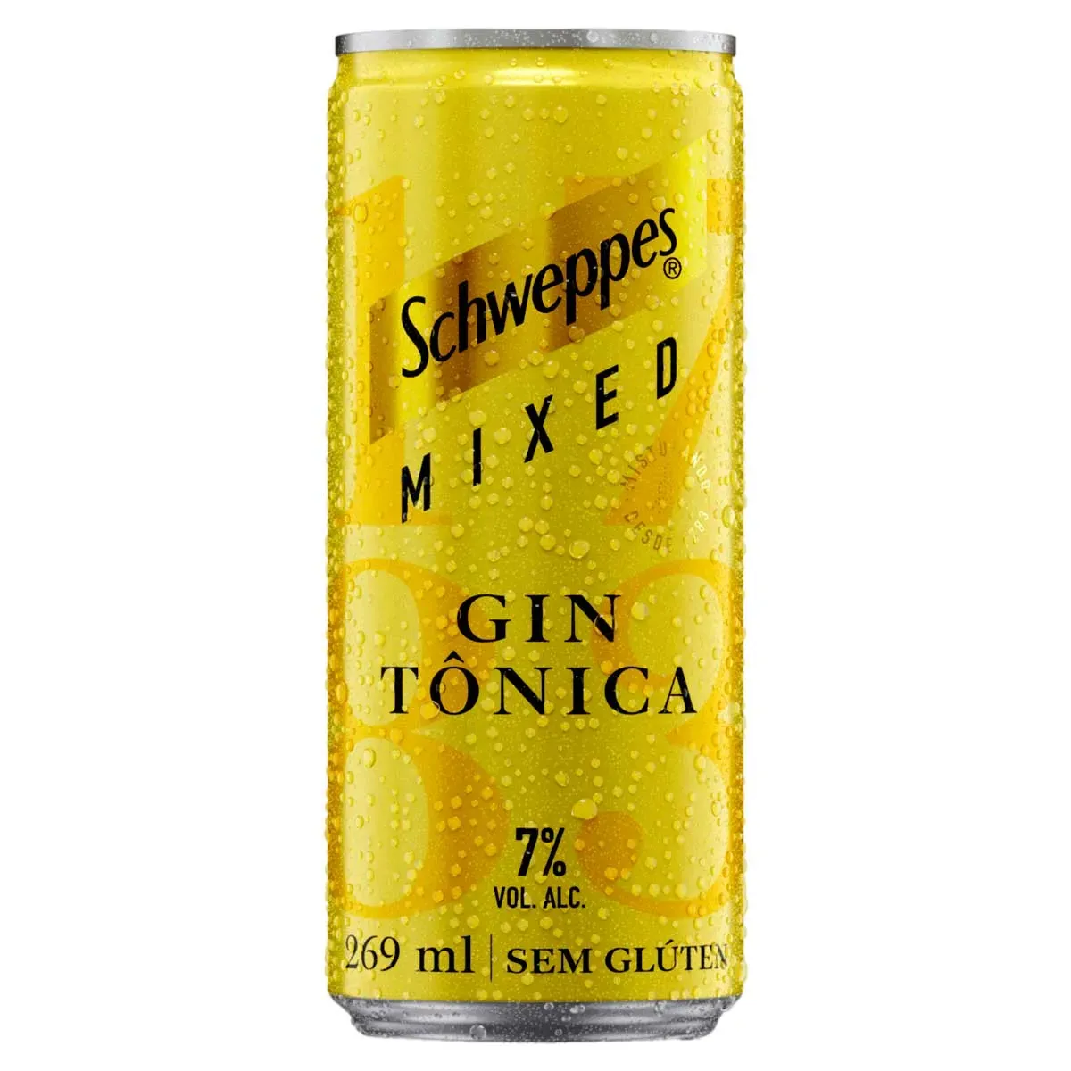 Gin Tônica Schweppes Mixed 269ML