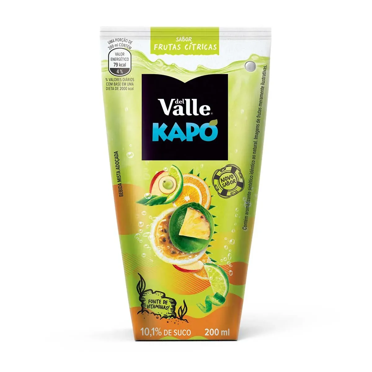 Suco de Frutas Cítricas Kapo Del Valle 200ML