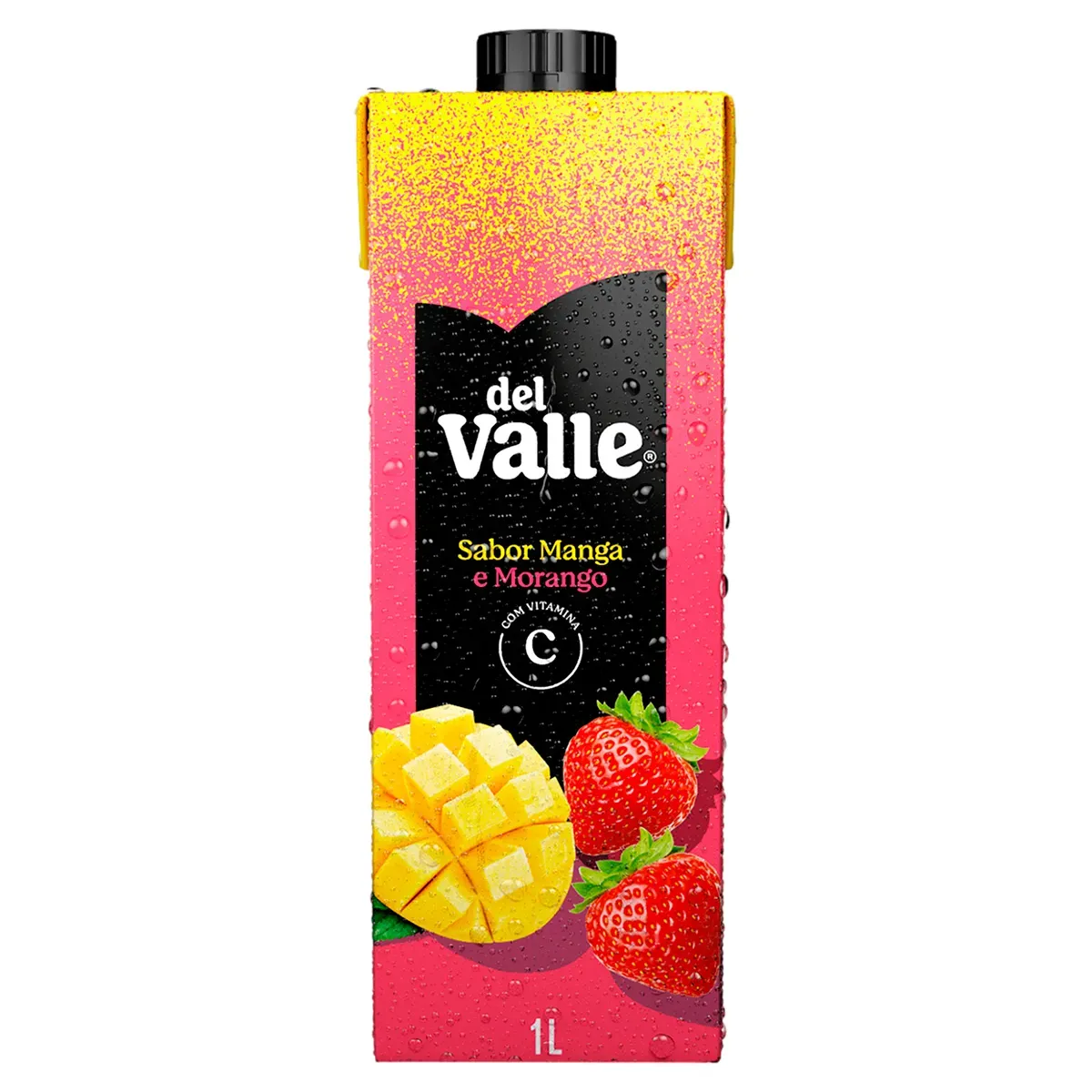 Suco Manga e Morango Tetra Brik Del Valle 1L