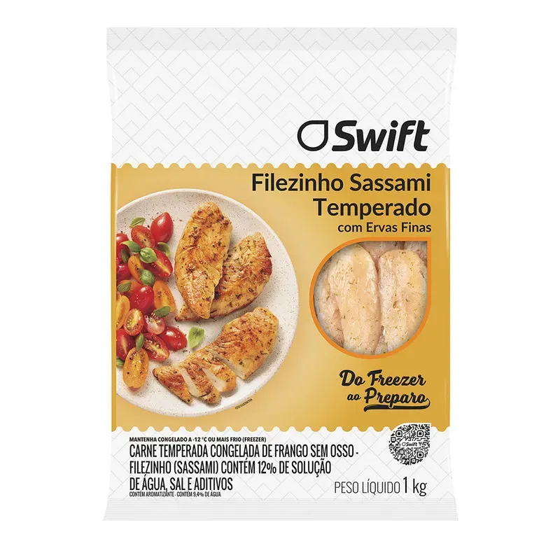 Filezinho Sassami Temperado Swift 1KG