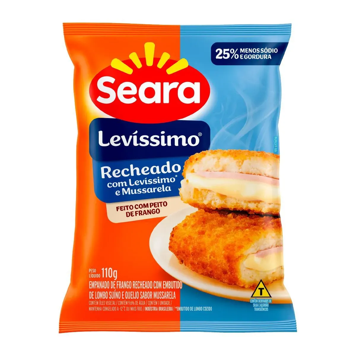 Empanado levíssimo Seara 110G