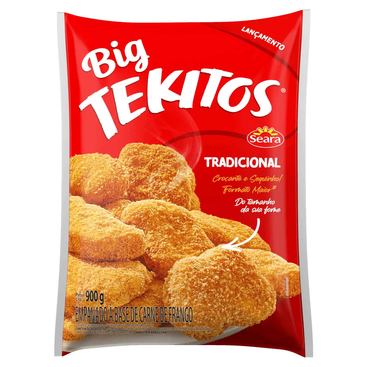 Empanado de Frango Big Tekitos 900G