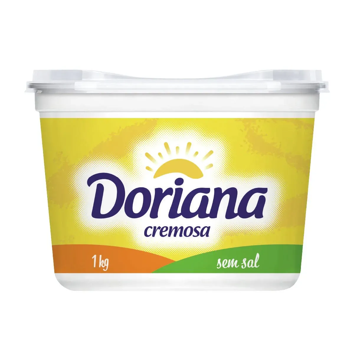 Margarina Cremosa sem Sal Doriana 1KG