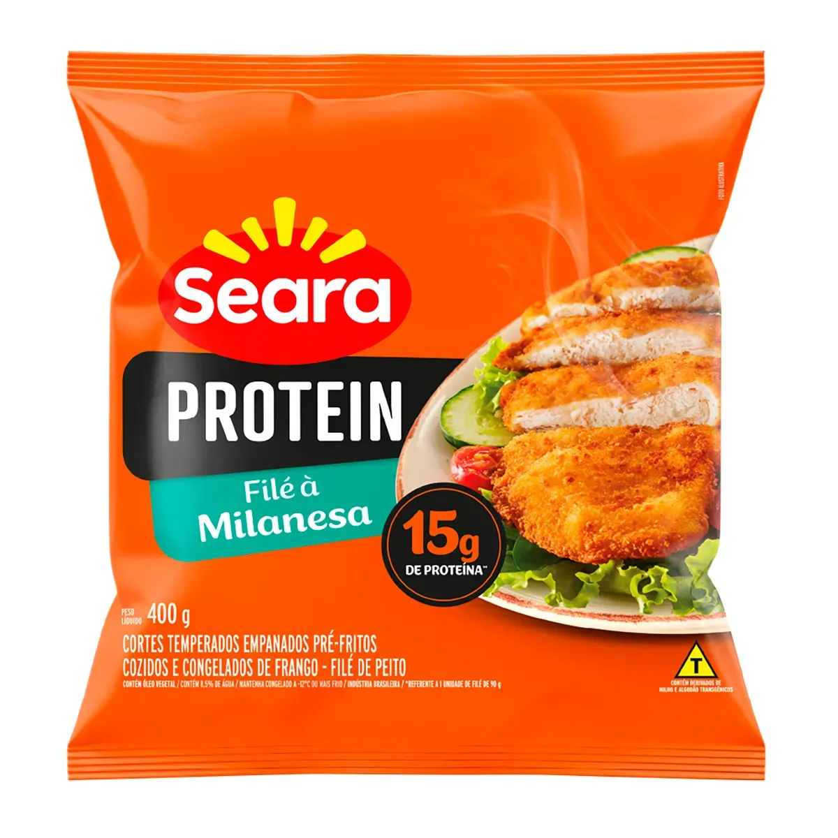 Filé de Frango à Milanesa crocante Seara 400G