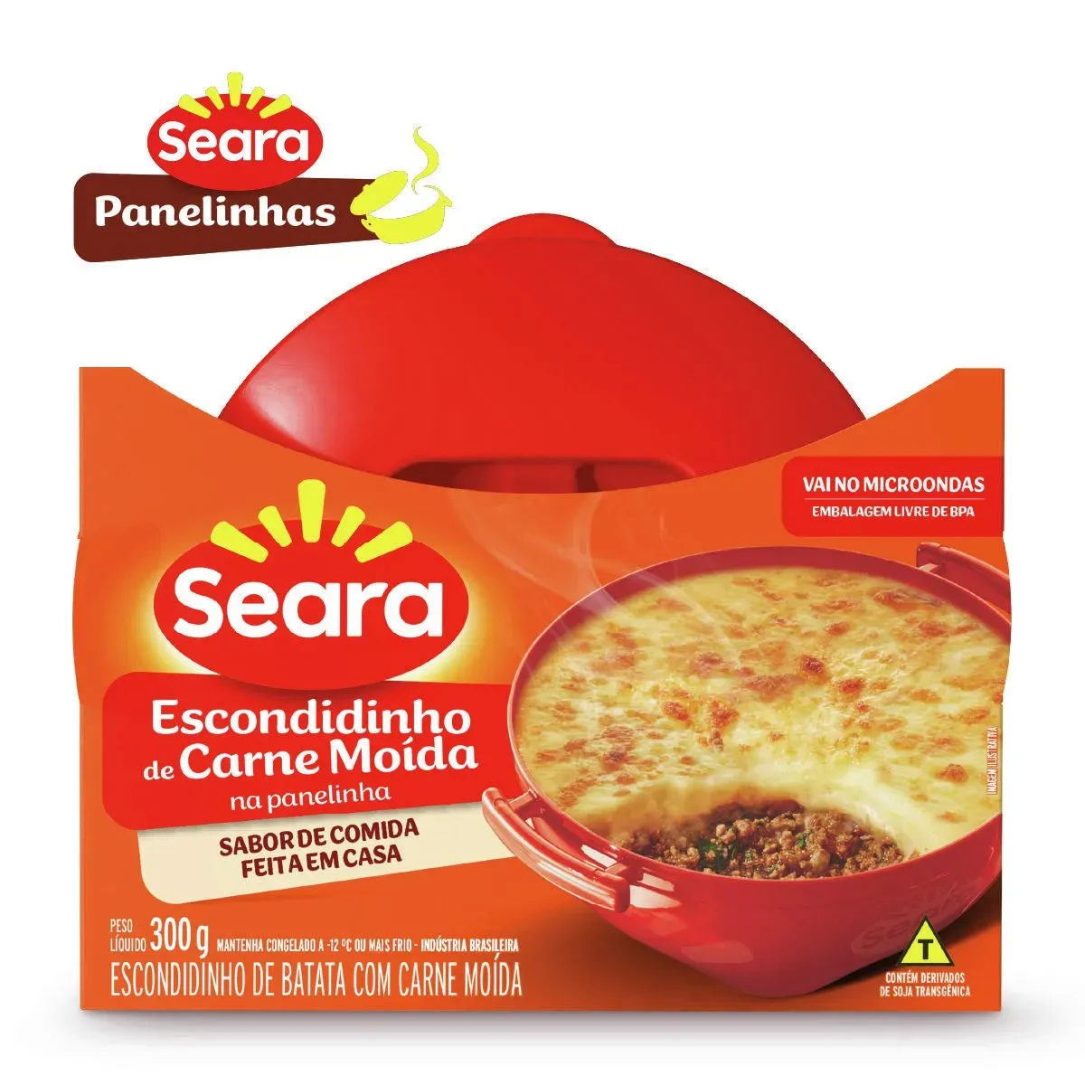 Escondidinho Carne Moída Na Panelinha Seara 300G