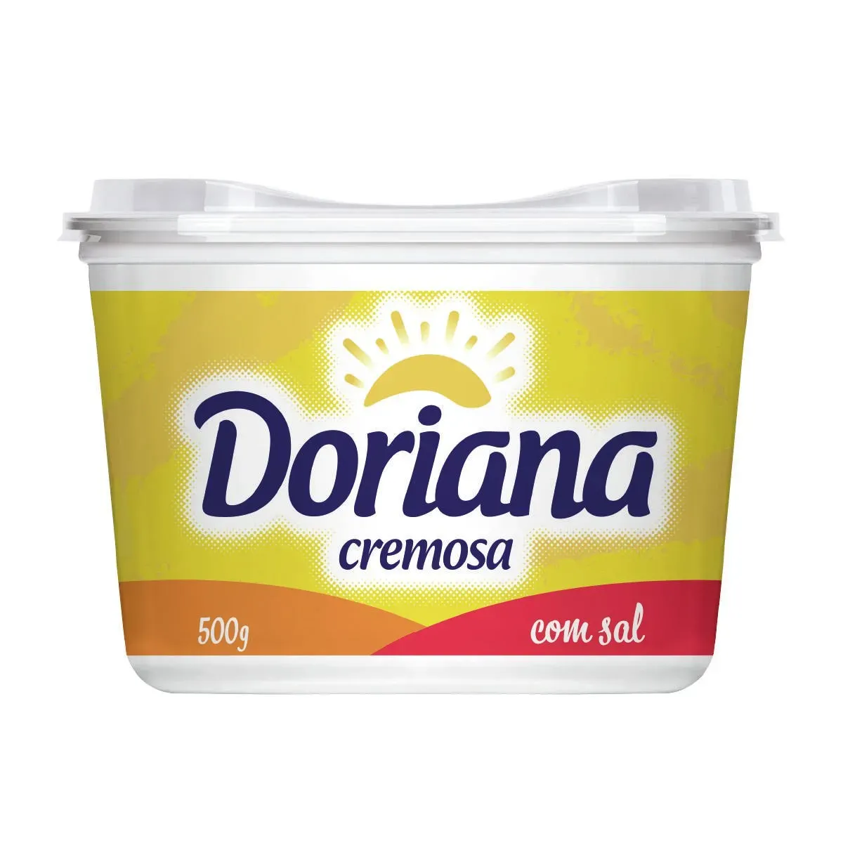 Margarina cremosa com sal Doriana 500G