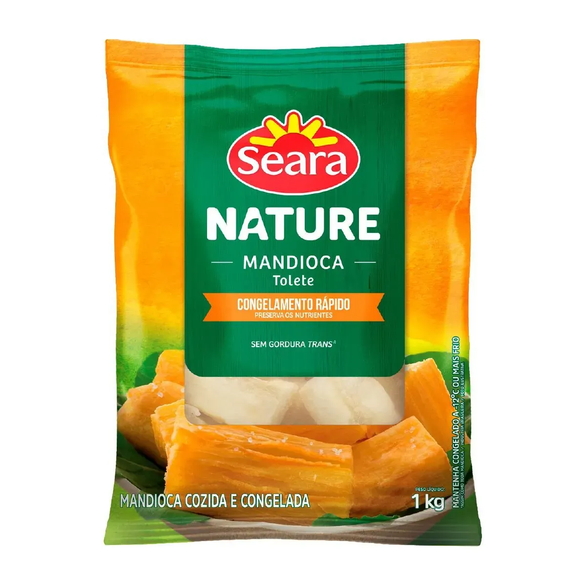 Mandioca Tolete Seara Nature 1KG