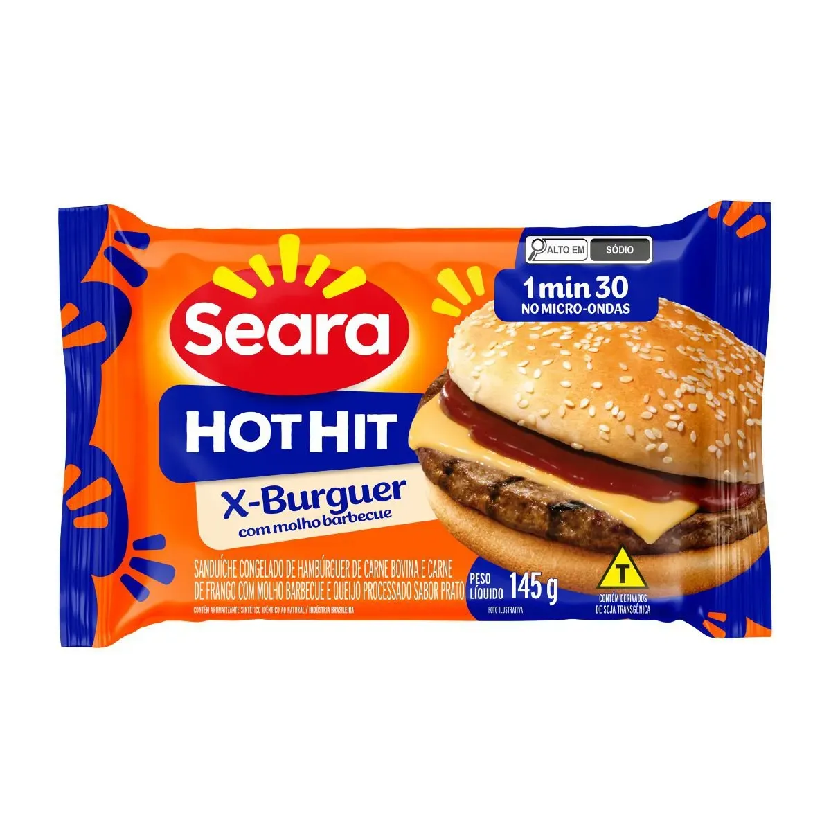 Hot Hit barbecue Seara 145G