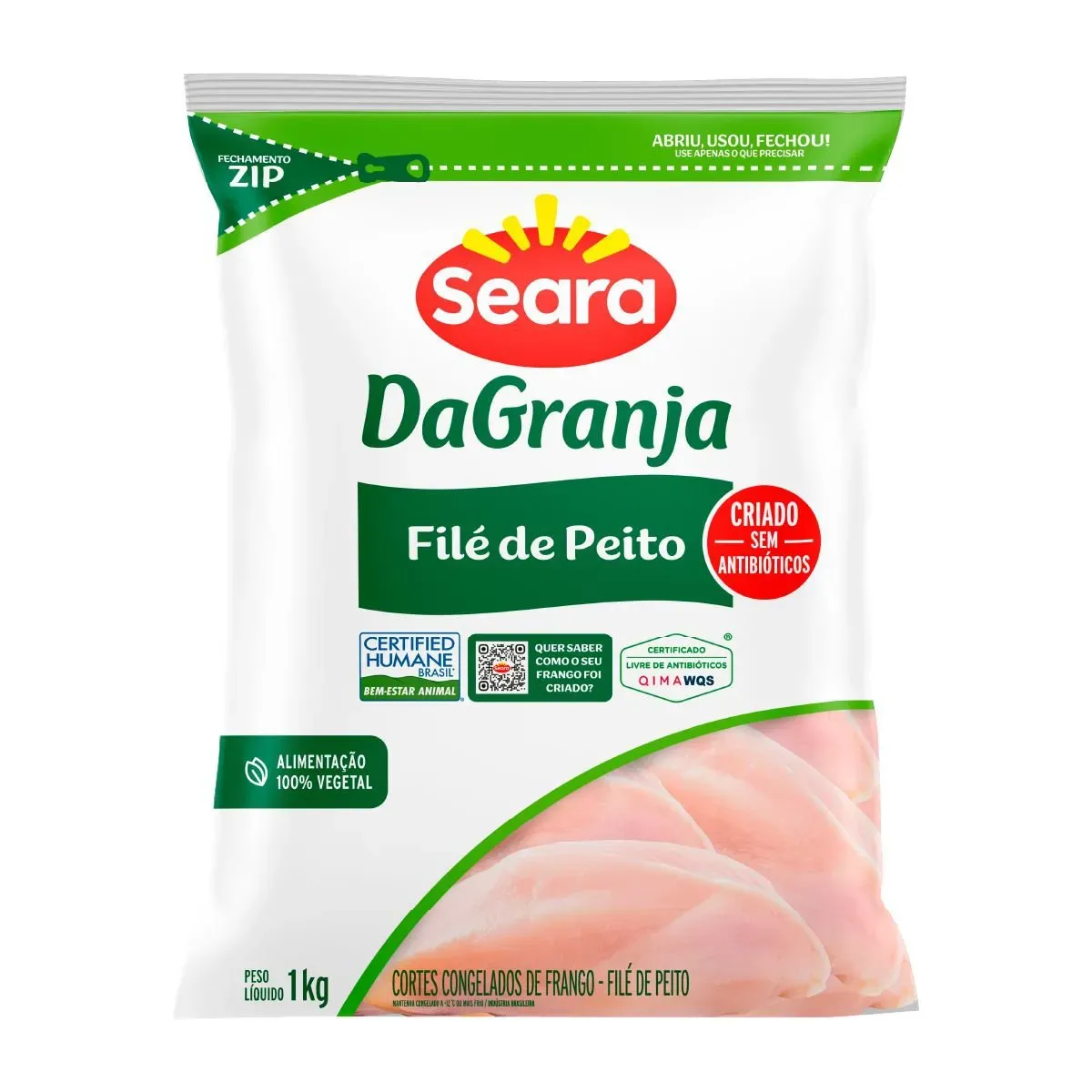 Filé De Peito Dagranja IQF 1KG