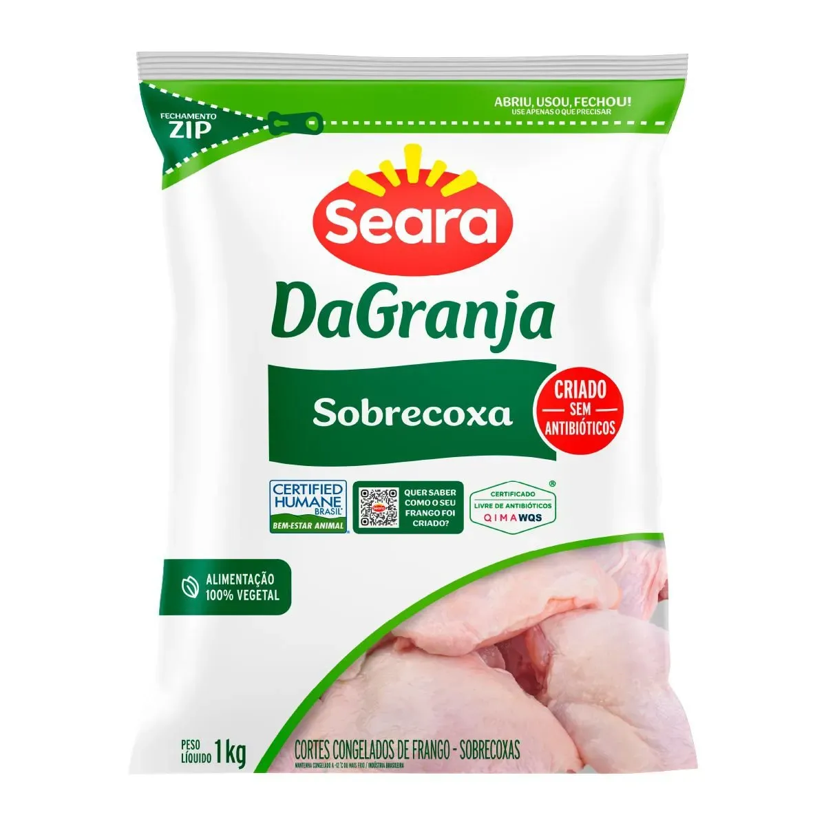 Sobrecoxa Dagranja IQF 1KG