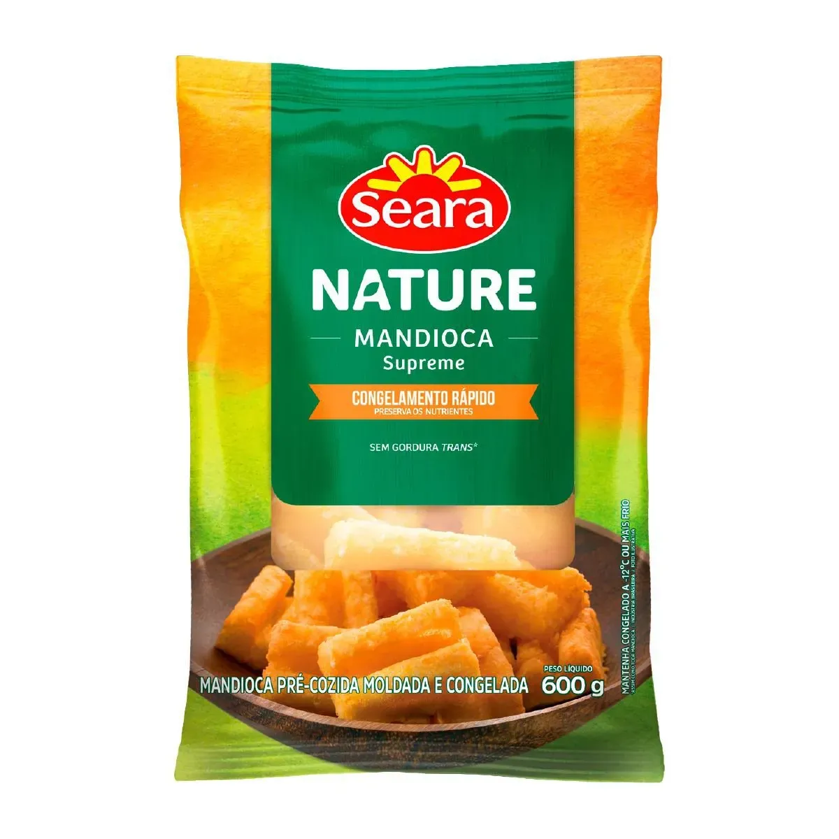 Mandioca Supreme Seara Nature 600G