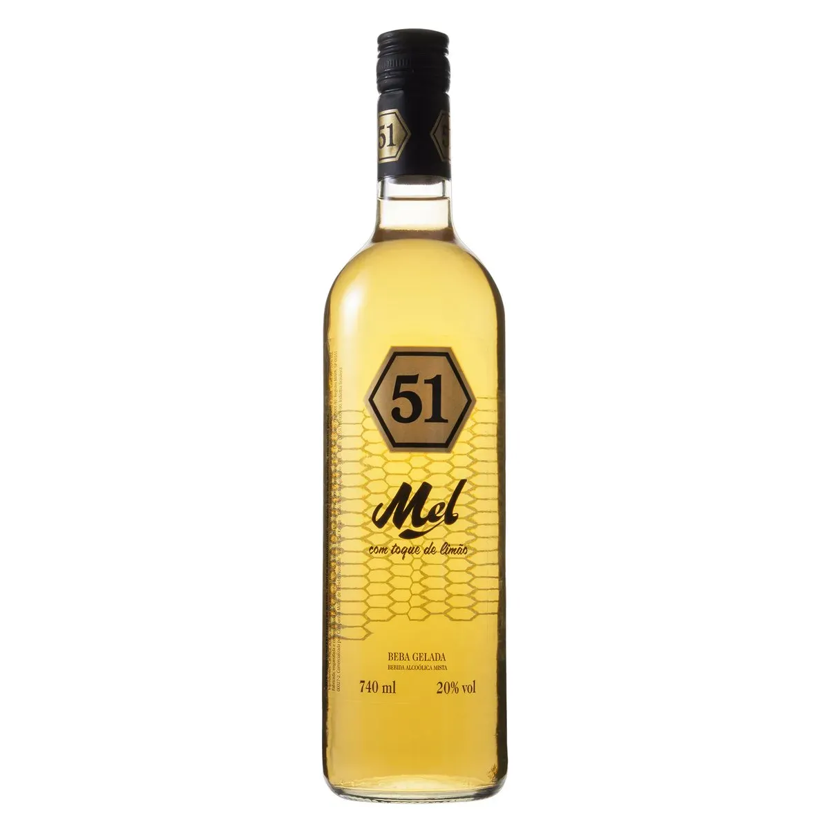 Bebida Mista Alcoólica 51 Mel Toque Limão 740ML
