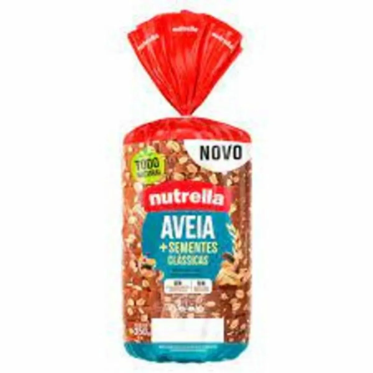 Pão De Forma Nutrella Aveia + Sementes 350G