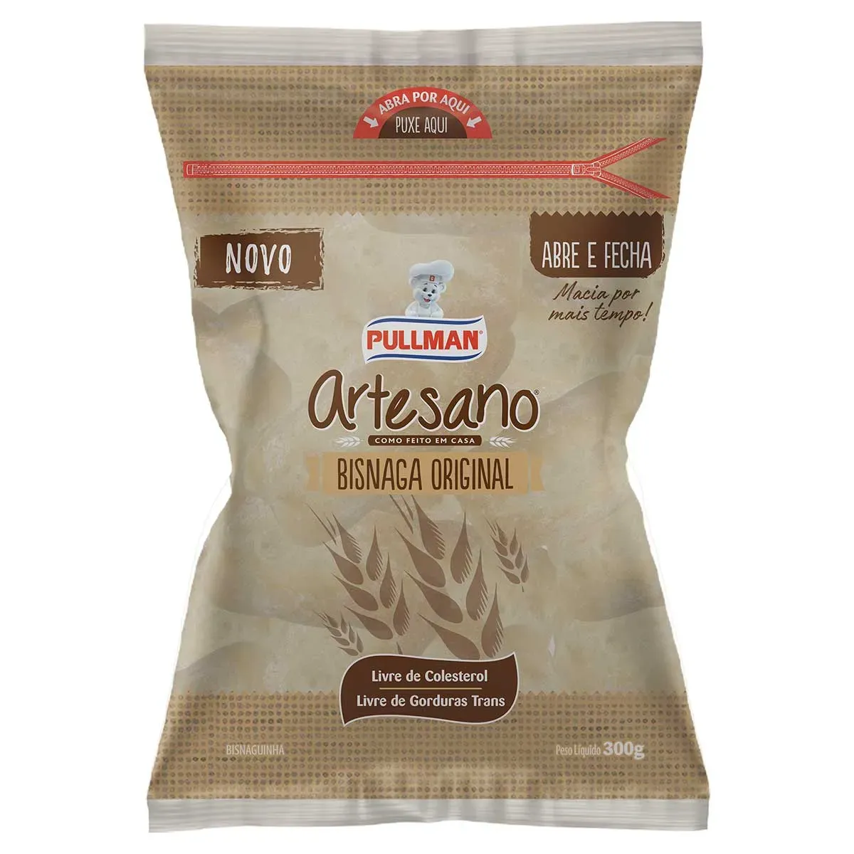Pão Bisnaguinha Pullman Artesano 300G