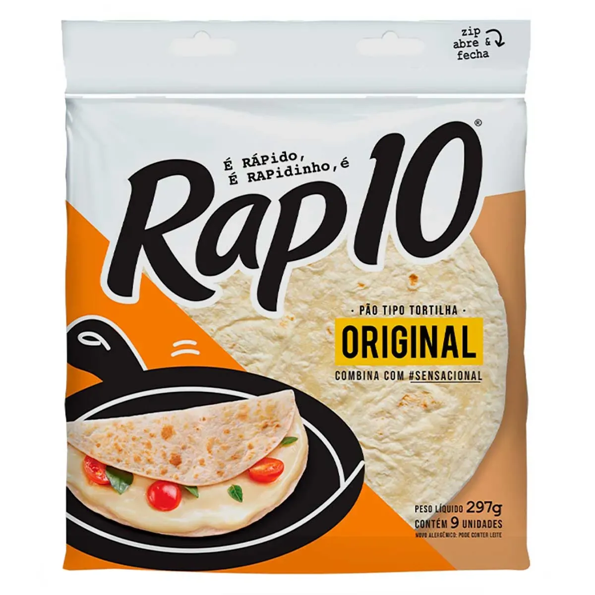 Pão Tortilha Rap10 297G