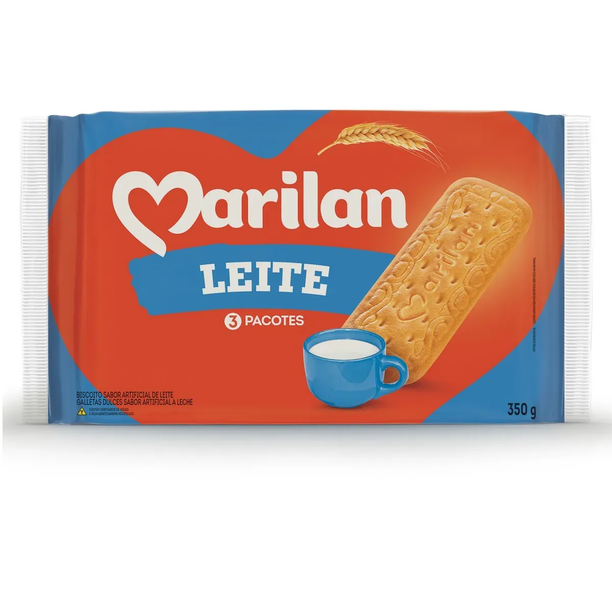 Biscoito Leite Marilan 350G