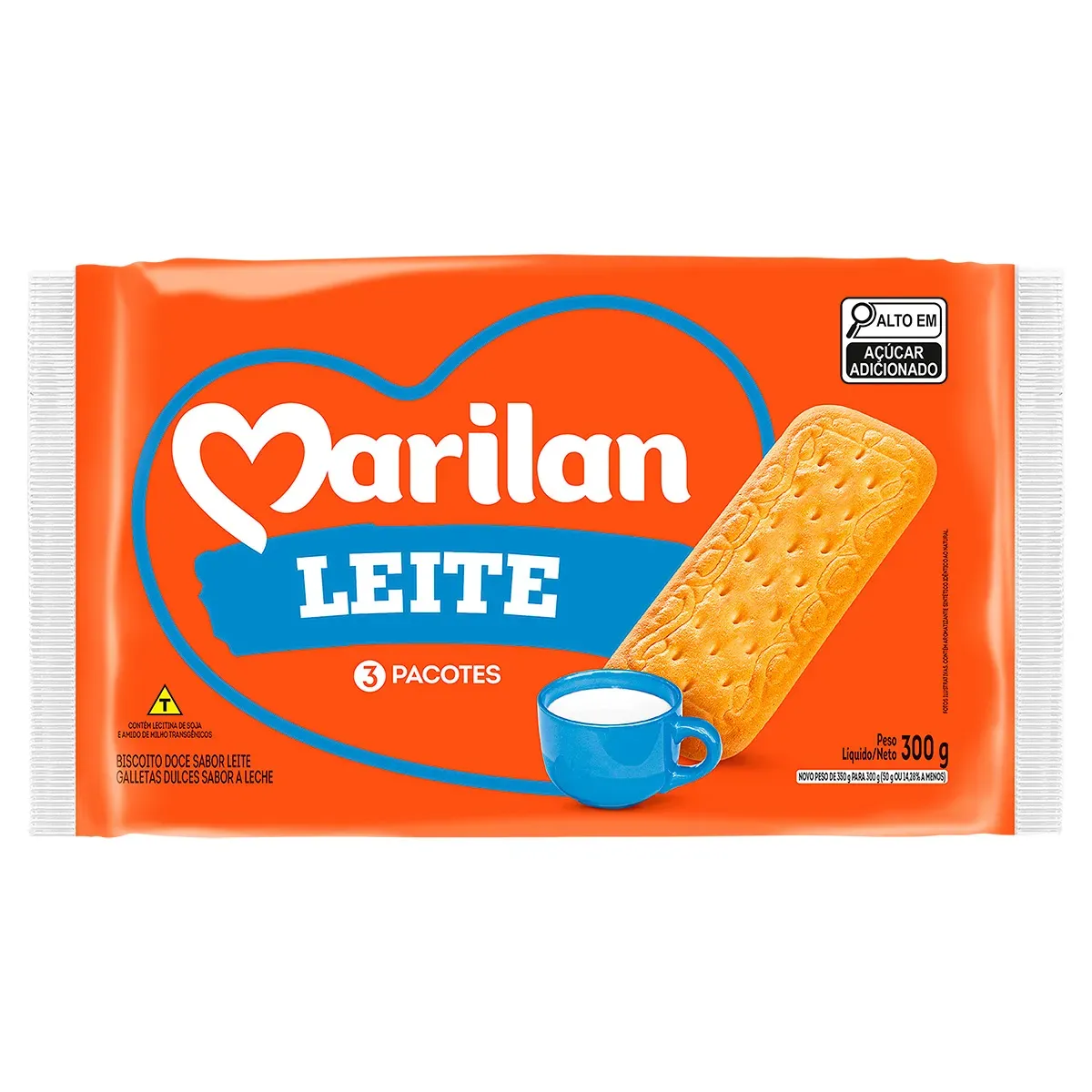 Biscoito Leite Marilan 300G