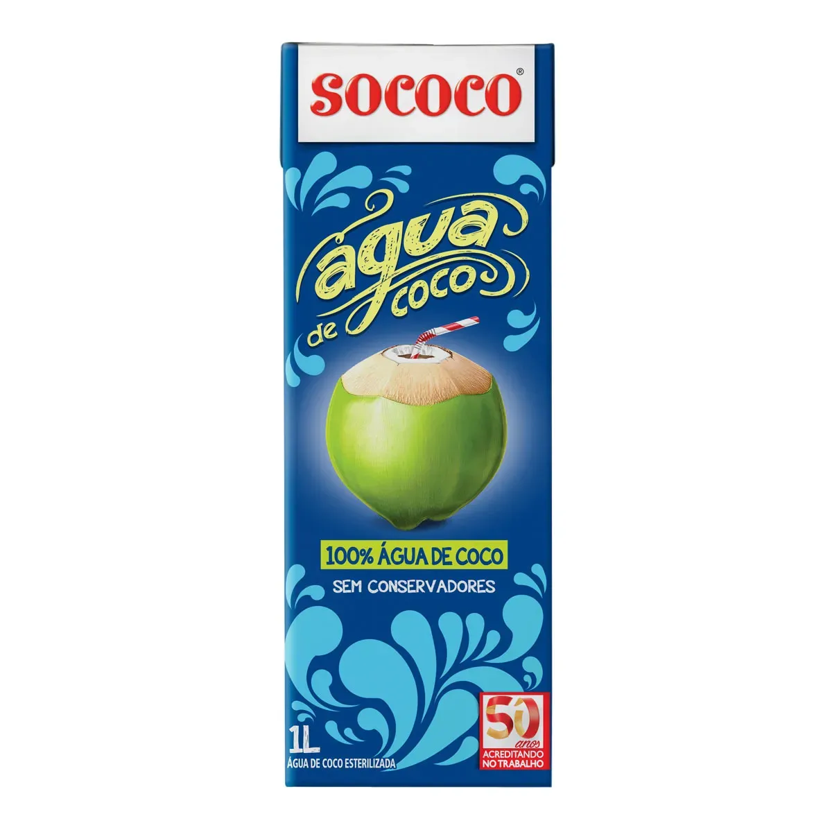 Água de Coco Sococo 1L
