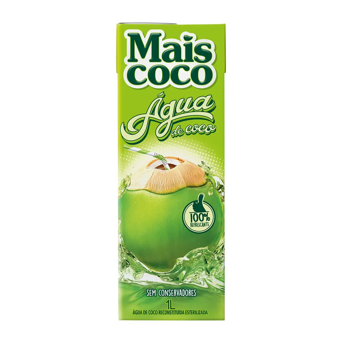Água de Coco Mais Coco 1L