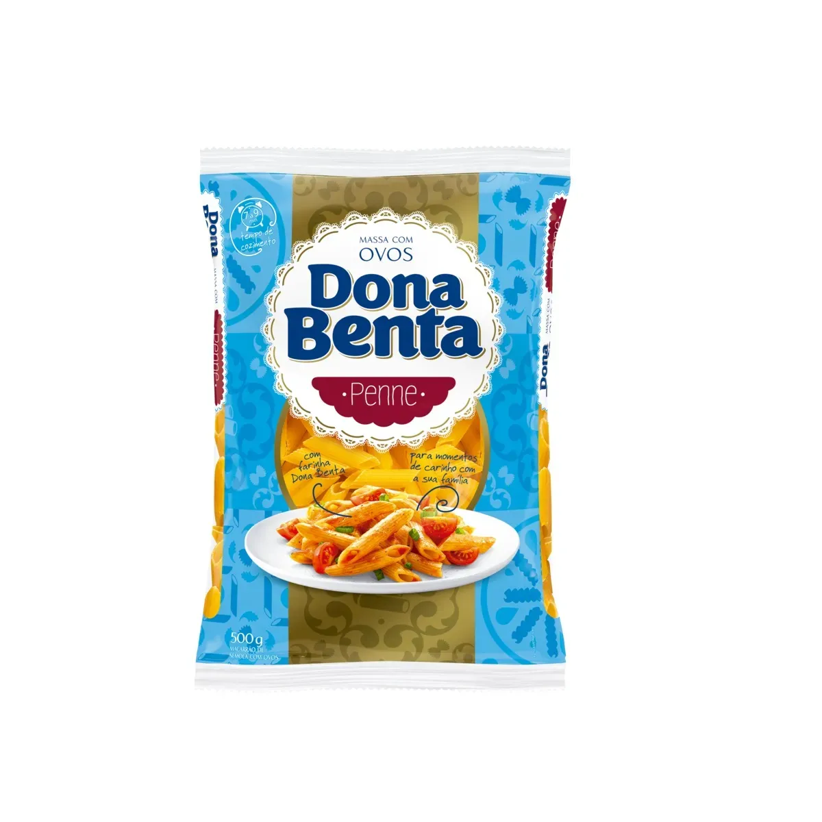 Macarrão Penne Dona Benta com Ovos 500G