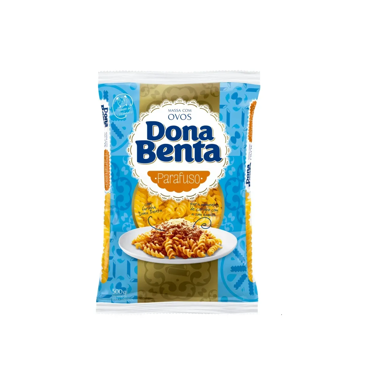Macarrão Parafuso Sêmola Dona Benta 500G