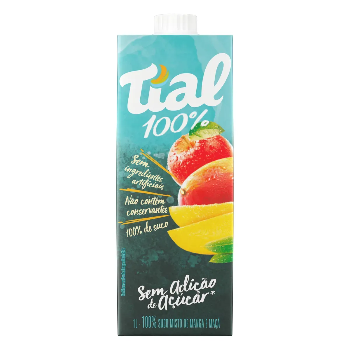 Suco Manga e Maçã Tial 100% 1L