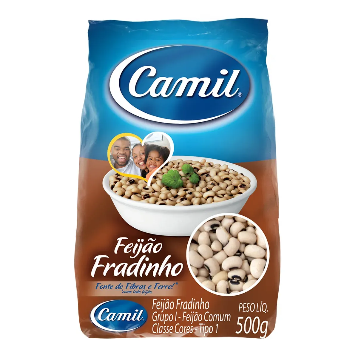 Feijão Fradinho Cores Camil 500G