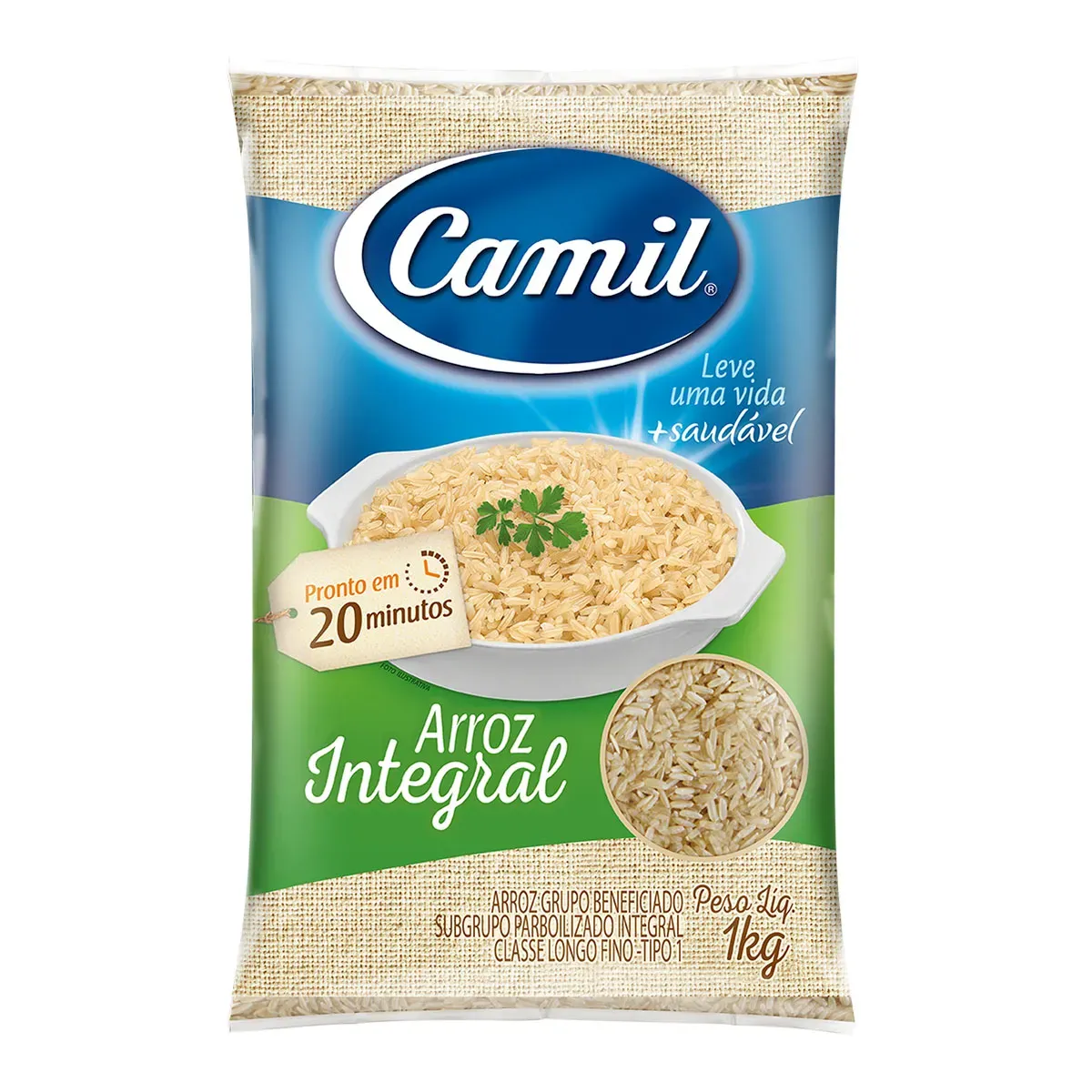 Arroz Integral Todo Dia Camil 1KG