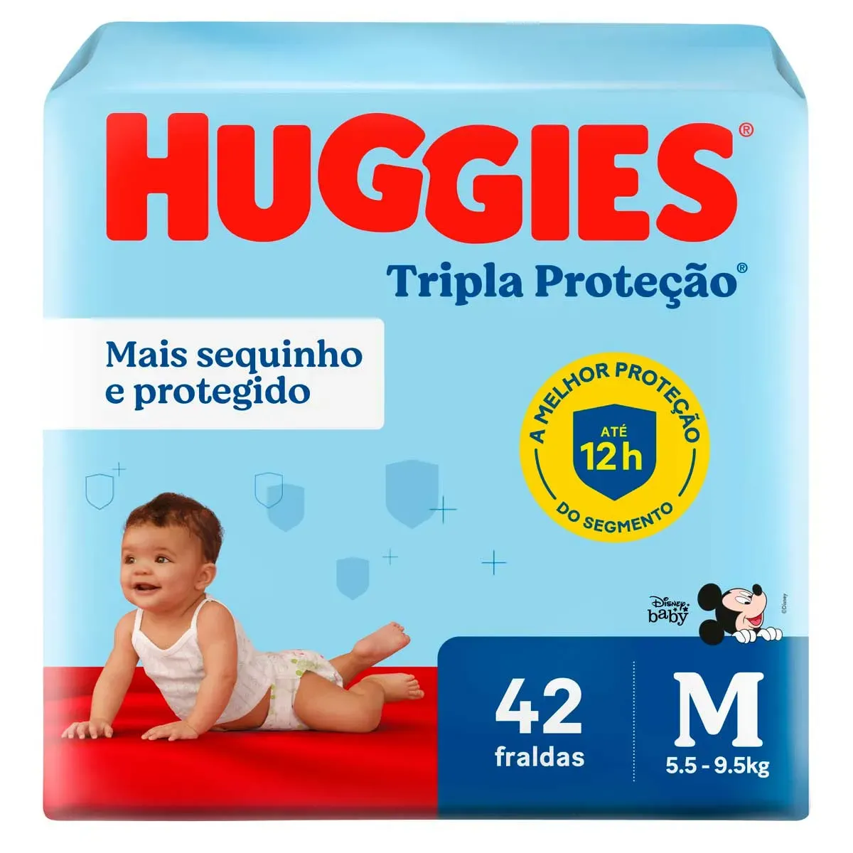 Fralda Descartável Infantil Tripla Huggies 42UN
