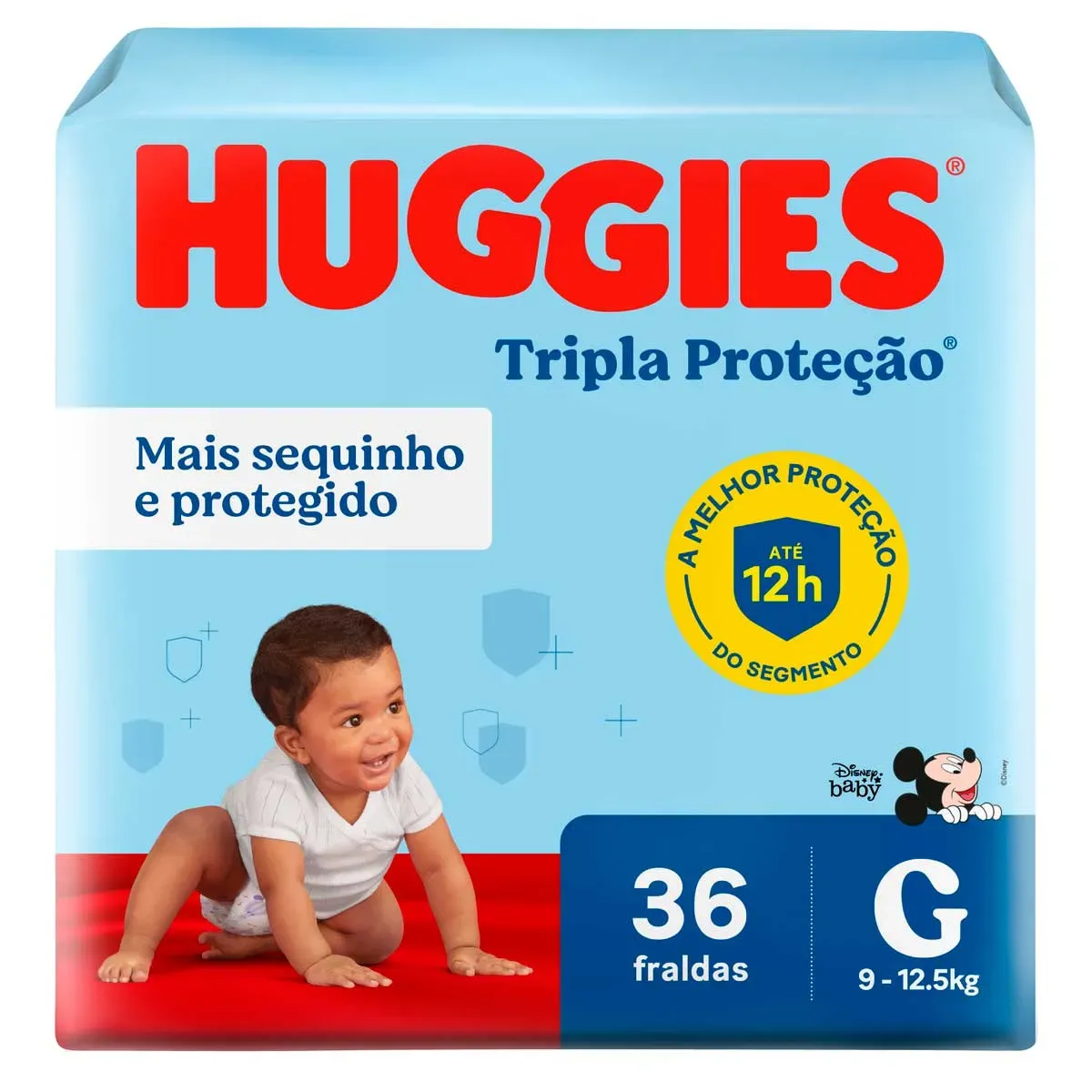 Fralda Descartável Infantil Tripla Huggies 36UN