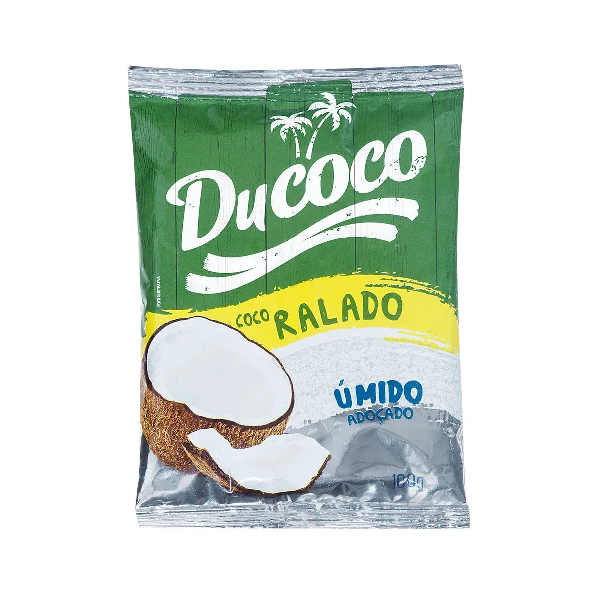 Coco Ralado Úmido Adoçado Ducoco 100G