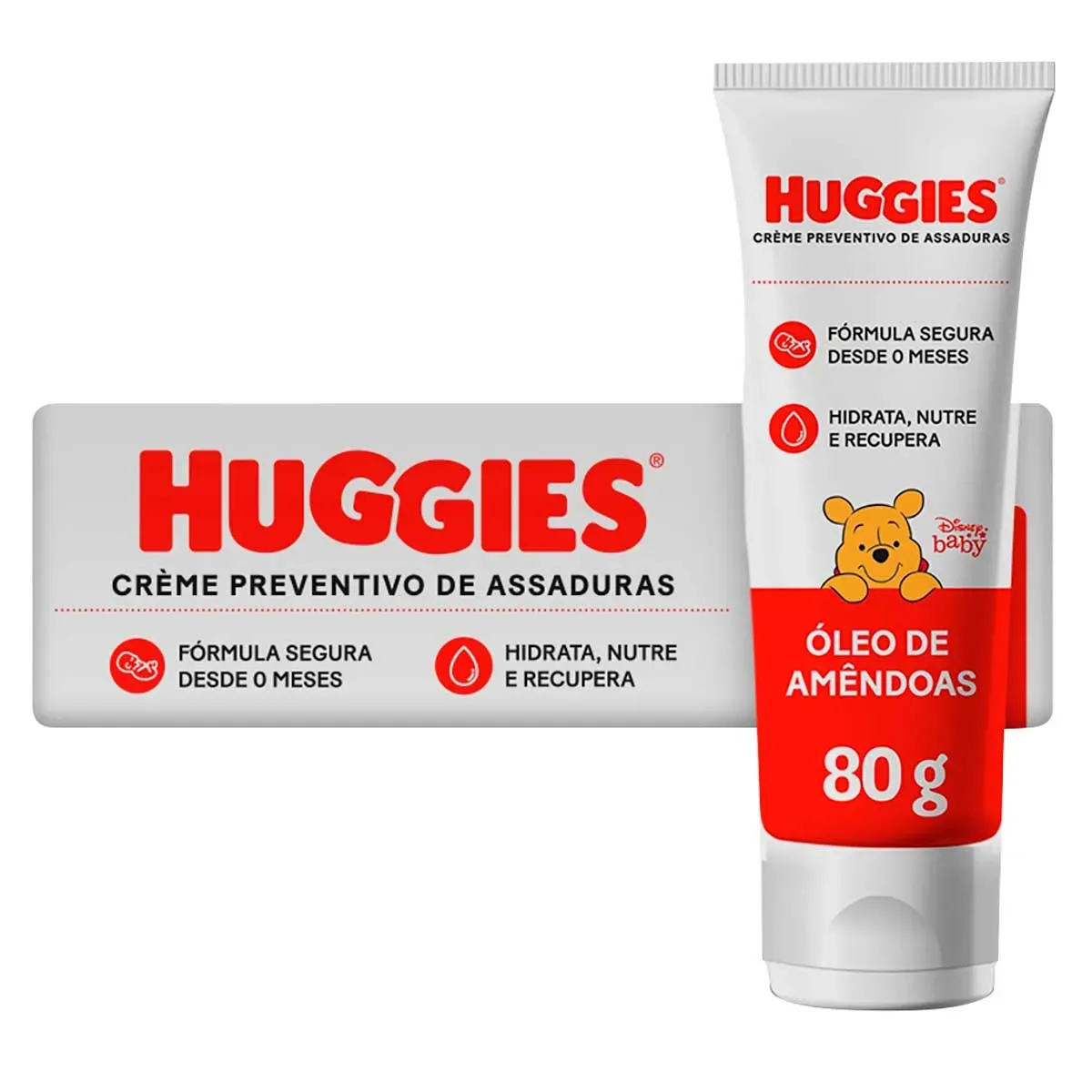 Creme Preventivo Assaduras Pele Huggies 80G