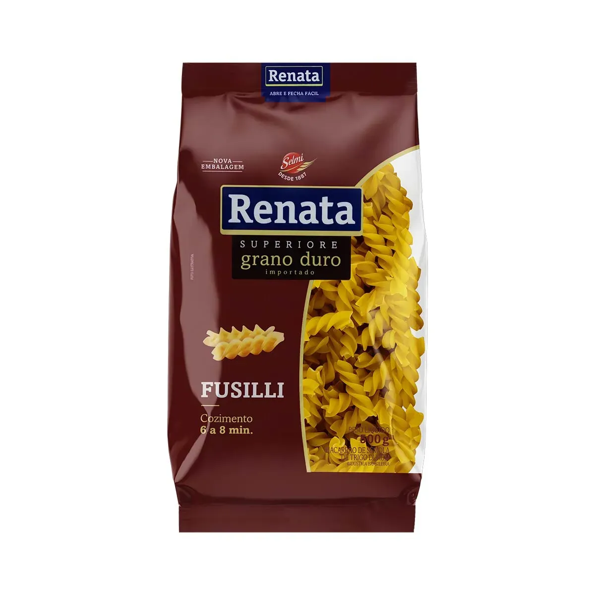 Macarrão Fusilli Grano Duro Superiore Renata 500G
